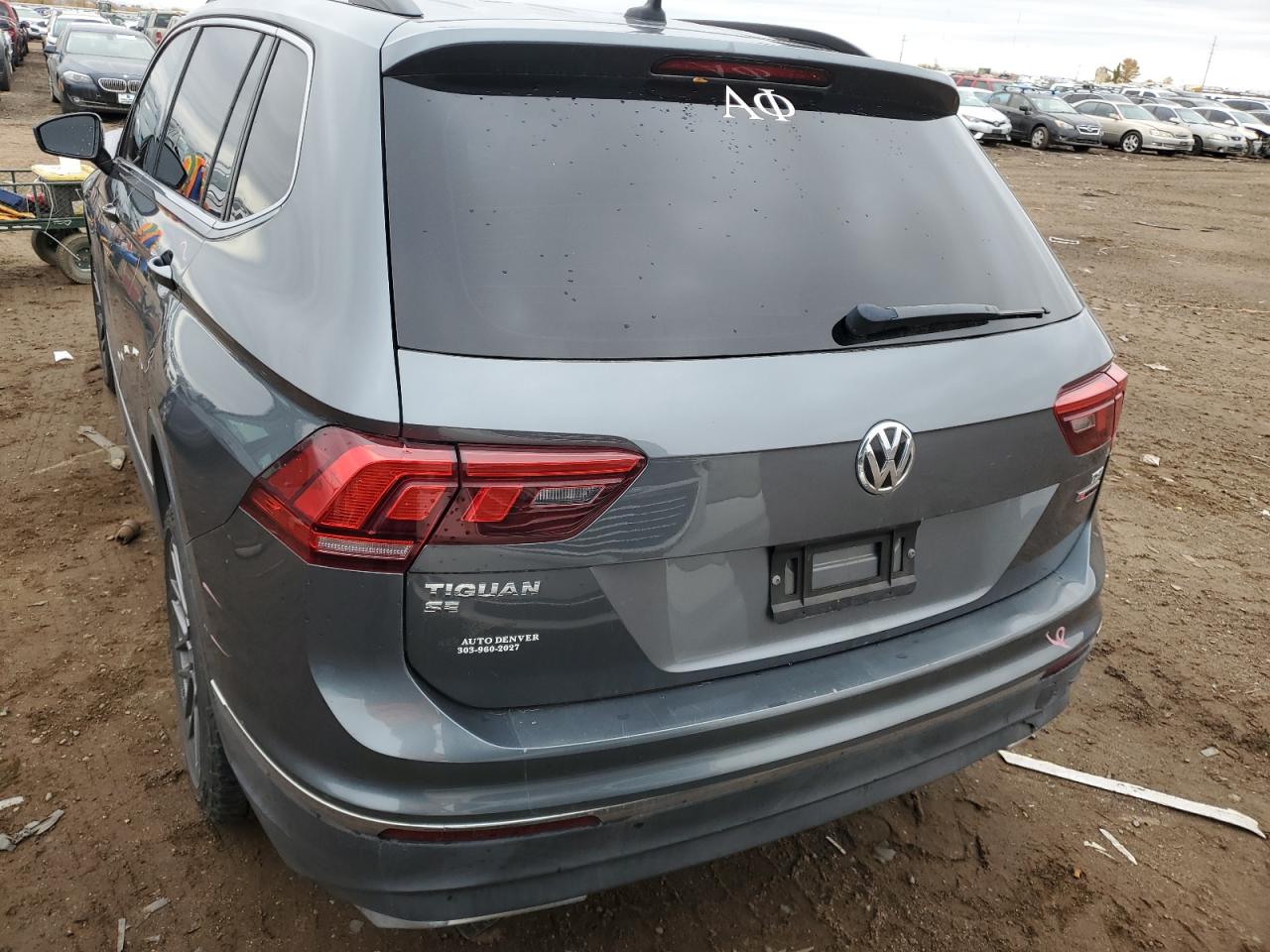 2018 Volkswagen Tiguan Se VIN: 3VV2B7AX8JM120121 Lot: 78932934