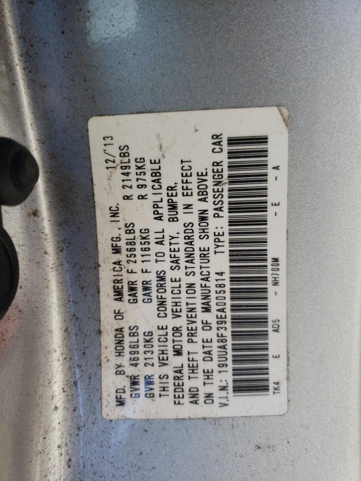 VIN 19UUA8F39EA005814 2014 ACURA TL no.13