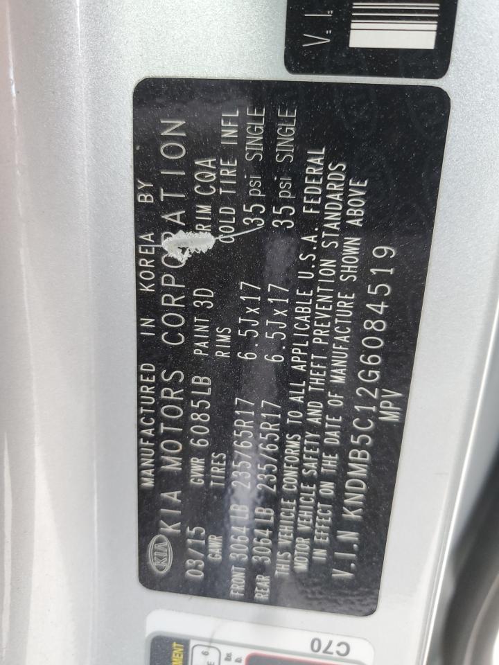 2016 Kia Sedona - Image 13
