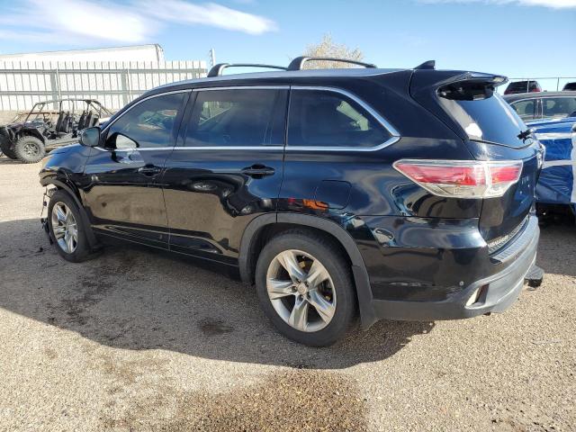  TOYOTA HIGHLANDER 2015 Czarny