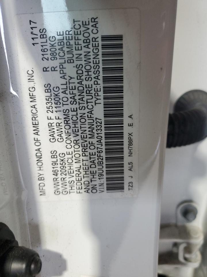 VIN 19UUB2F67JA013327 2018 ACURA TLX no.12