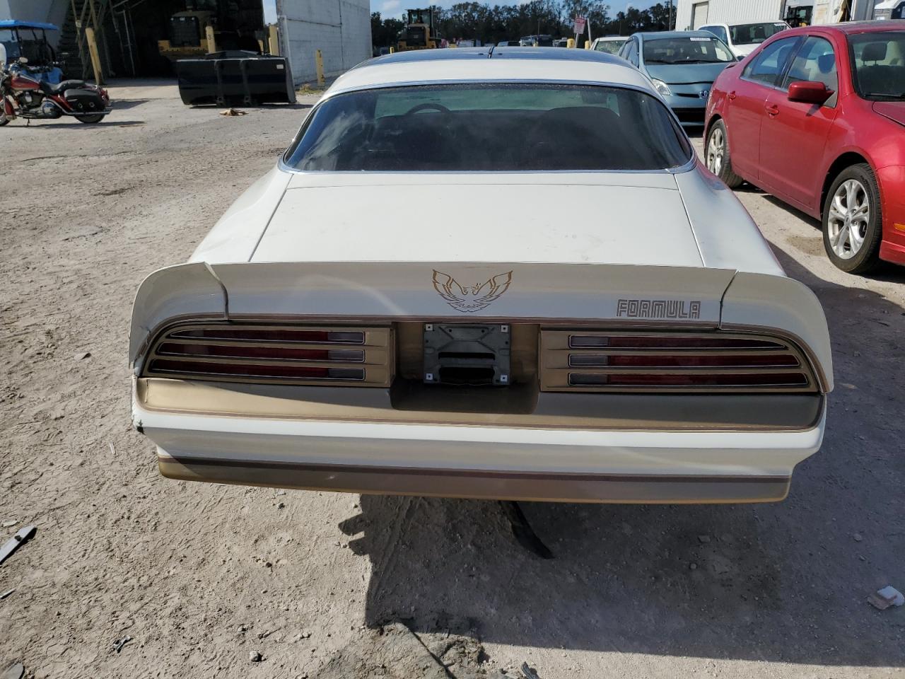 1978 Pontiac Firebird VIN: 2U87K8L123850 Lot: 79076374