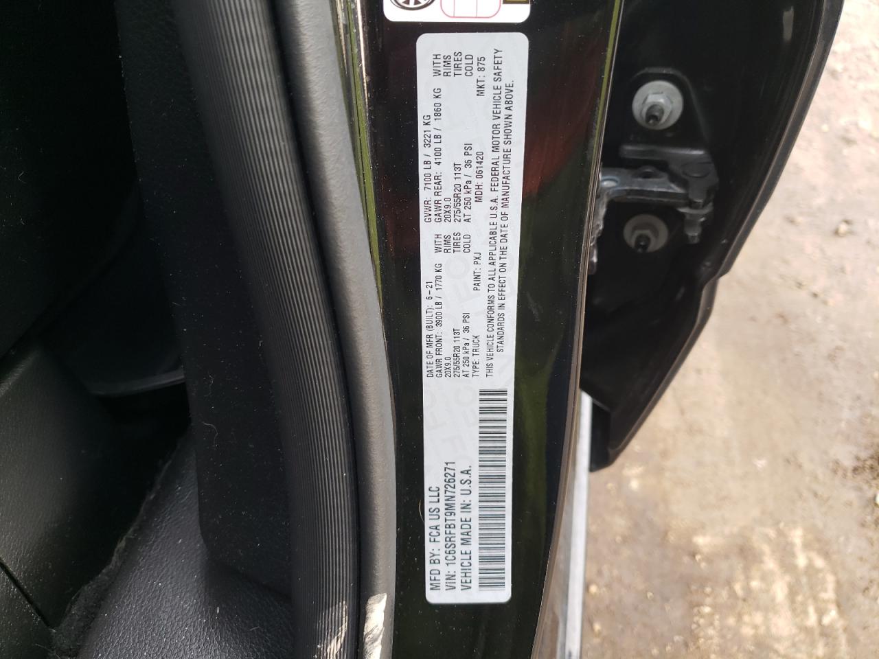 2021 RAM 1500 - Image 12