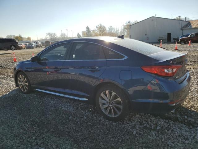  HYUNDAI SONATA 2016 Синий