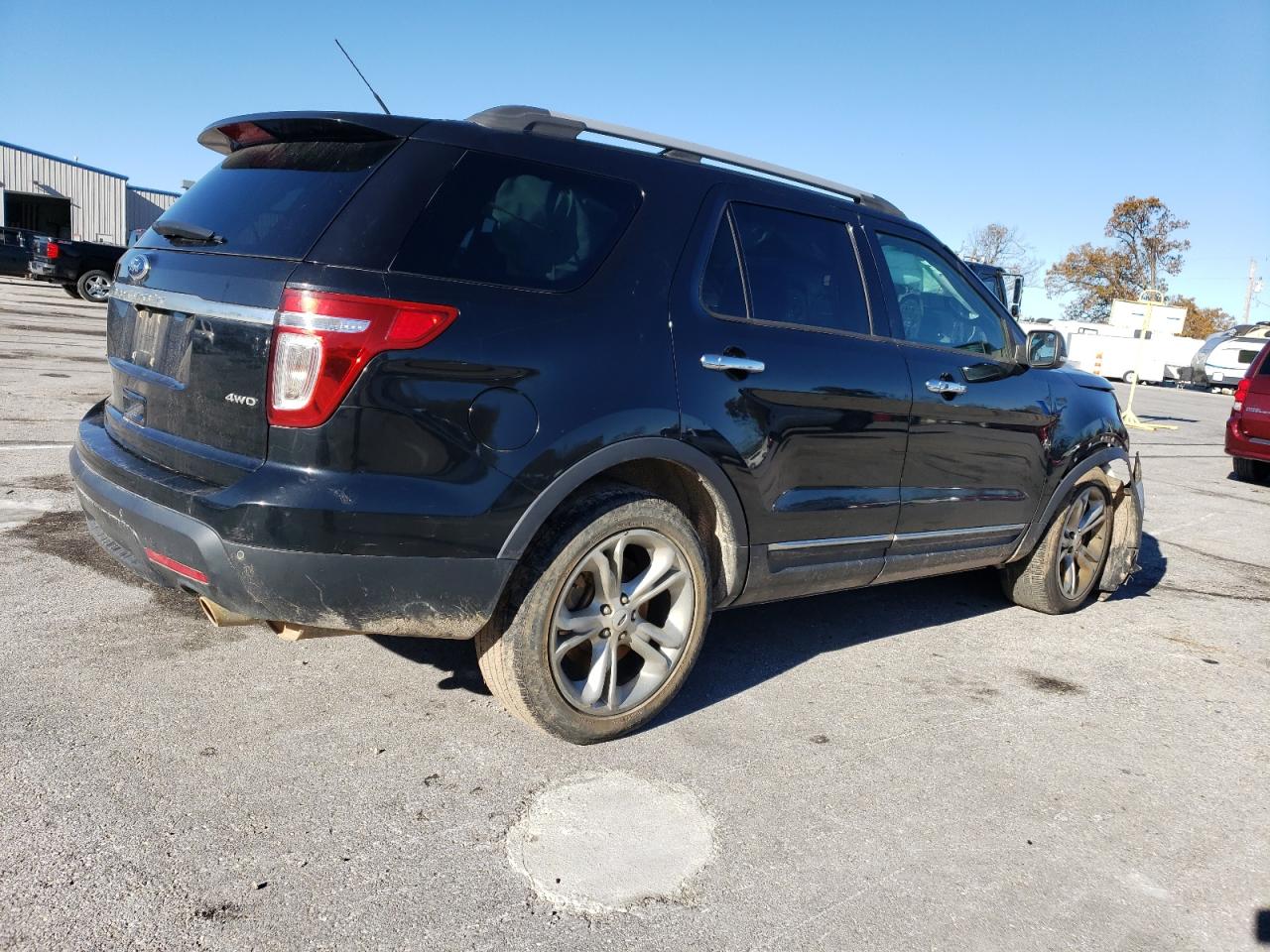 VIN 1FM5K8F89EGA64530 2014 FORD EXPLORER no.3