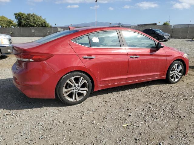 Седаны HYUNDAI ELANTRA 2017 Бургунди