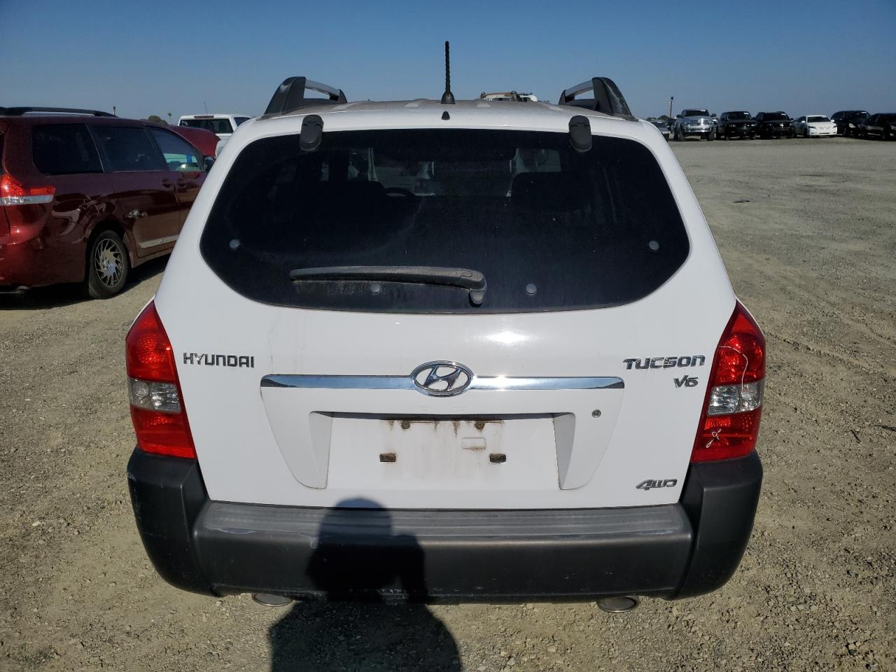 2007 Hyundai Tucson Se VIN: KM8JN72D67U575216 Lot: 79972904