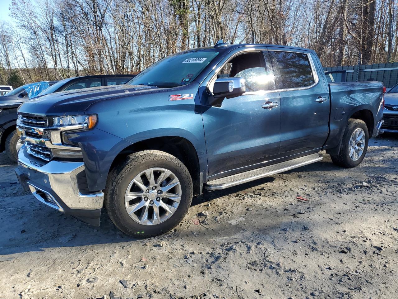 2021 Chevrolet Silverado K1500 Ltz VIN: 3GCUYGET6MG133899 Lot: 80316094