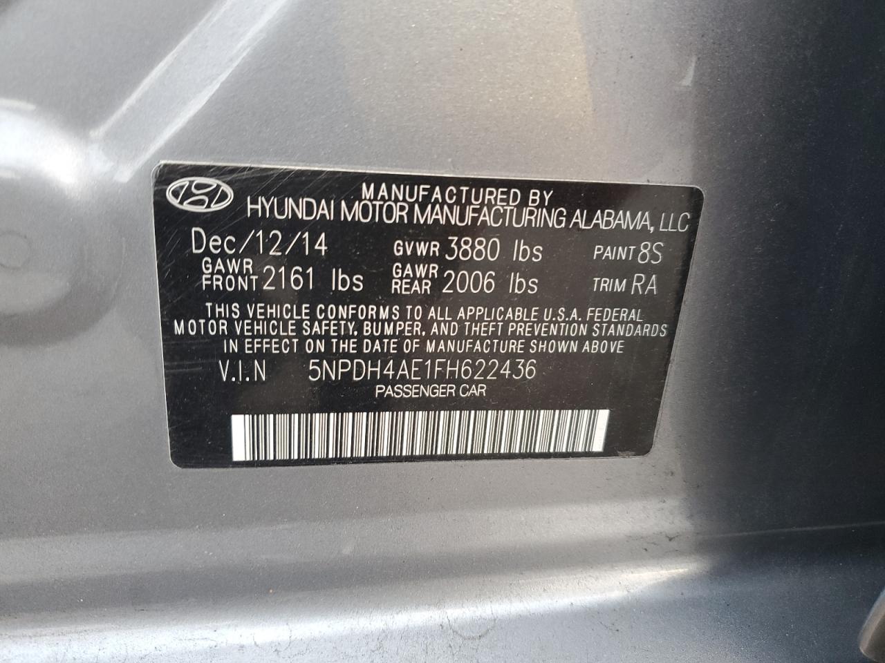 2015 Hyundai Elantra - Image 12