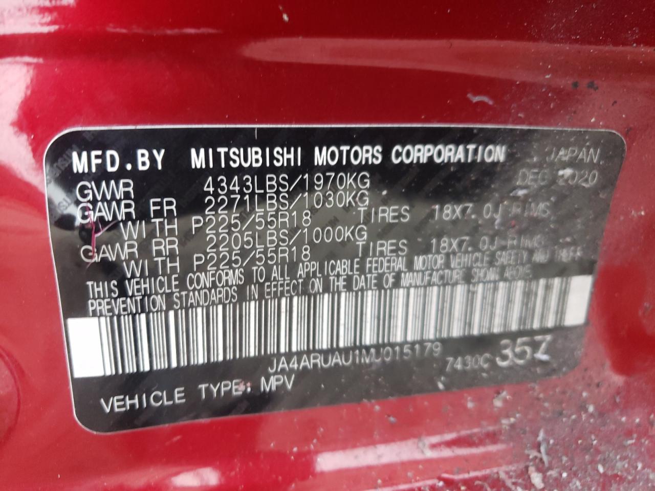 2021 Mitsubishi Outlander - Image 12