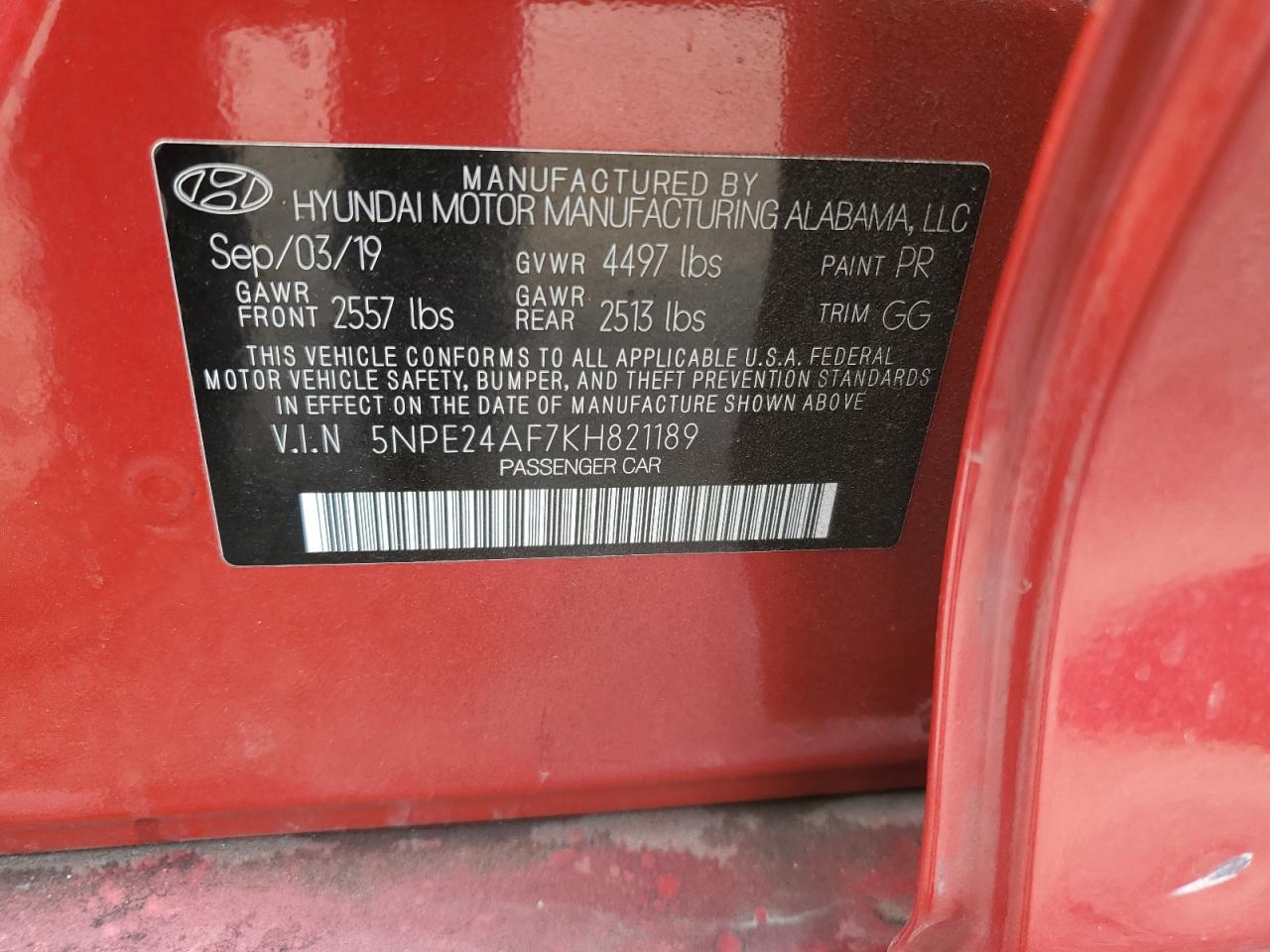 2019 Hyundai Sonata - Image 15