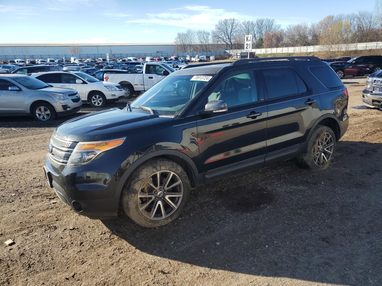 VIN 1FM5K8D83FGA25730 2015 FORD EXPLORER no.1