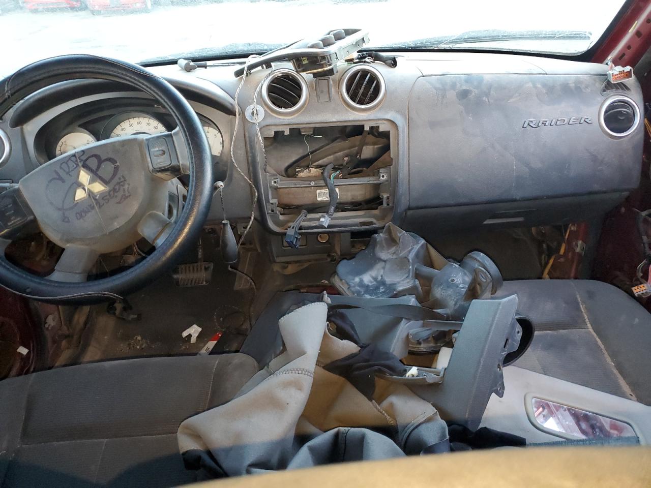 2007 Mitsubishi Raider Ls VIN: 1Z7HC28K27S163148 Lot: 79611394