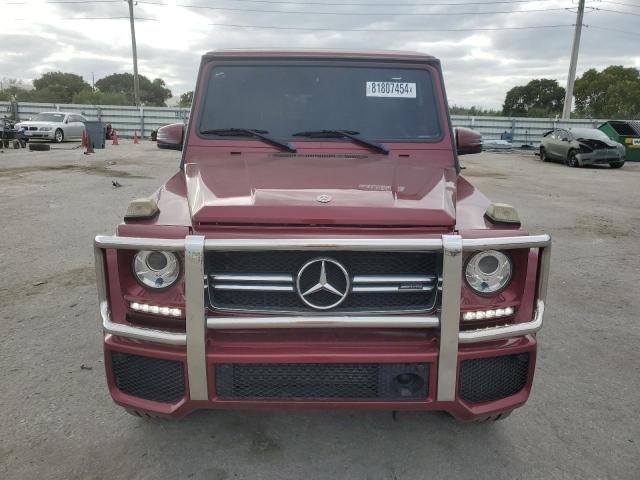  MERCEDES-BENZ G-CLASS 2018 Red