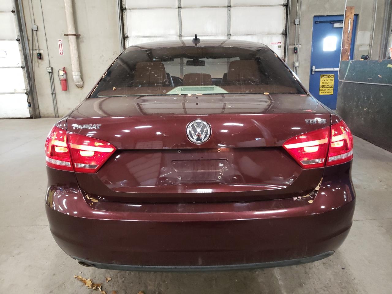 2013 Volkswagen Passat Se VIN: 1VWBN7A35DC132829 Lot: 78101104