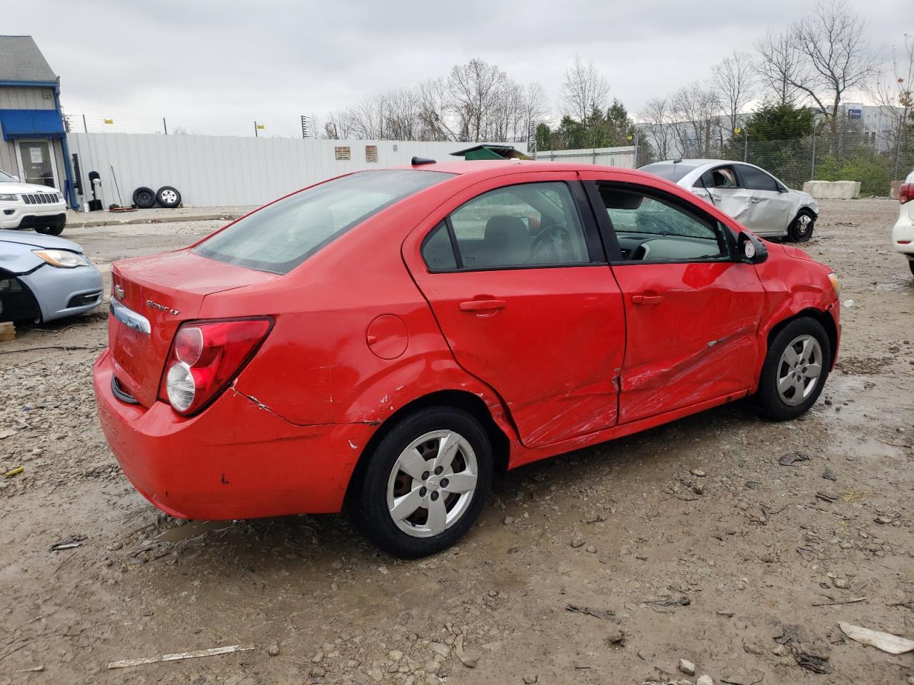 VIN 1G1JA5SH2E4186473 2014 CHEVROLET SONIC no.3