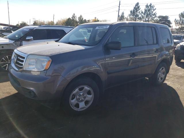 2015 Honda Pilot Lx за продажба в Denver, CO - Front End