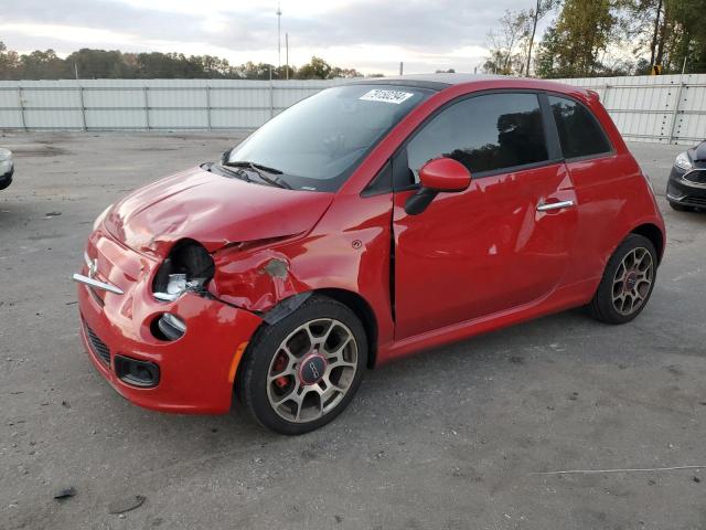 Хэтчбеки FIAT 500 2013 Красный