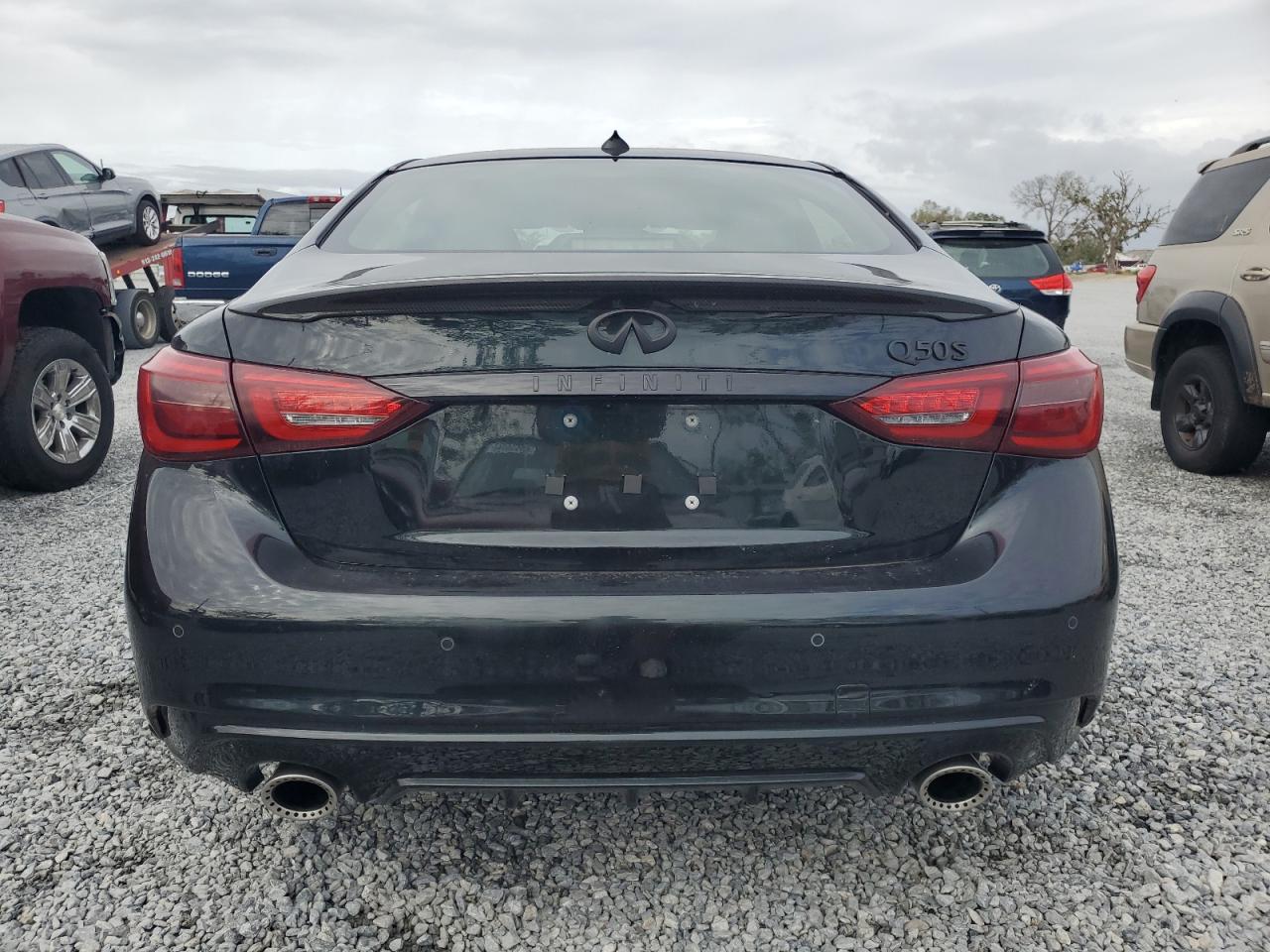 2023 Infiniti Q50 Red Sport 400 VIN: JN1FV7DP8PM570247 Lot: 81809854