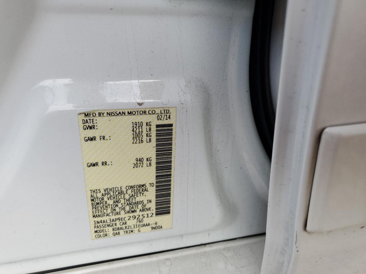2014 Nissan Altima - Image 12