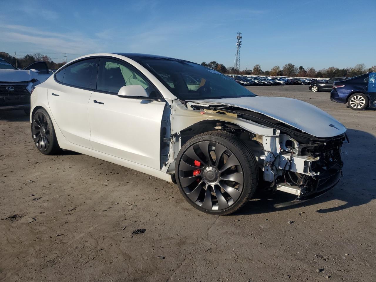 VIN 5YJ3E1EC7PF601389 2023 TESLA MODEL 3 no.4