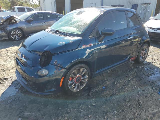  FIAT 500 2015 Teal