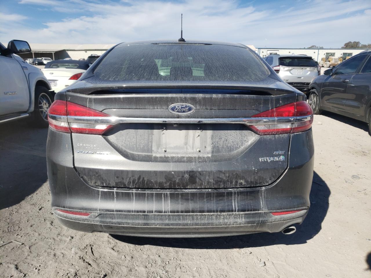 2018 Ford Fusion Se Hybrid VIN: 3FA6P0LU7JR123922 Lot: 80591634