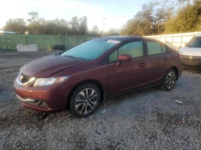 2015 Honda Civic Ex на продаже в Riverview, FL - Front End