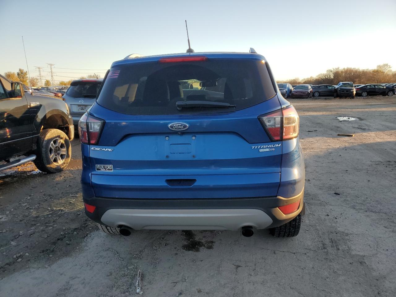 2017 Ford Escape Titanium VIN: 1FMCU9J95HUD65566 Lot: 81247124