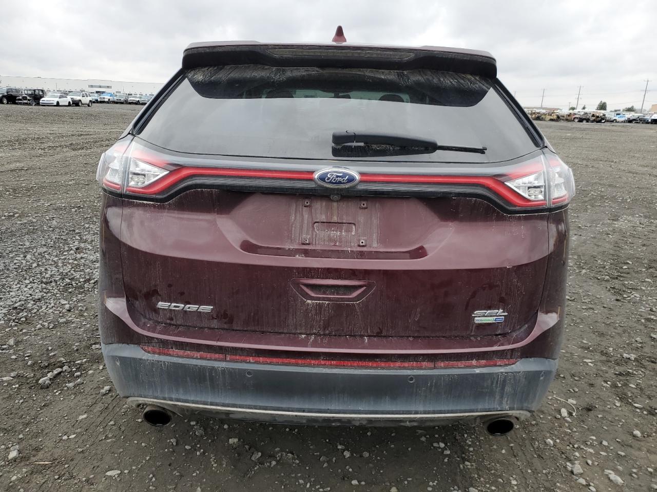 2018 Ford Edge Sel VIN: 2FMPK4J90JBB95705 Lot: 80118044