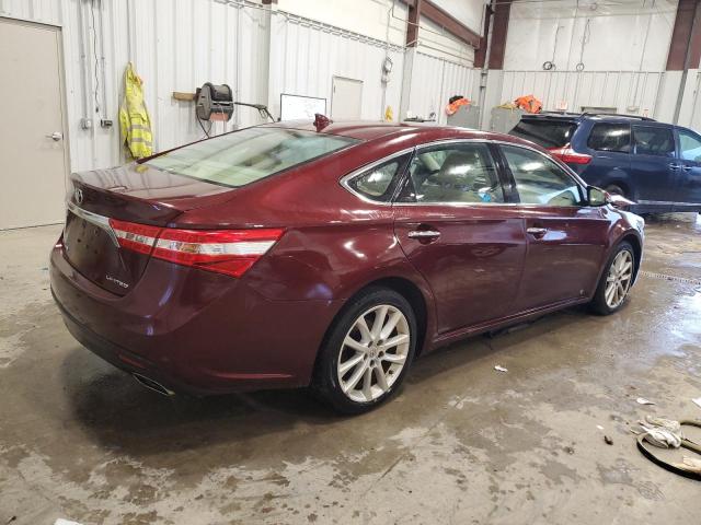  TOYOTA AVALON 2014 Czerwony