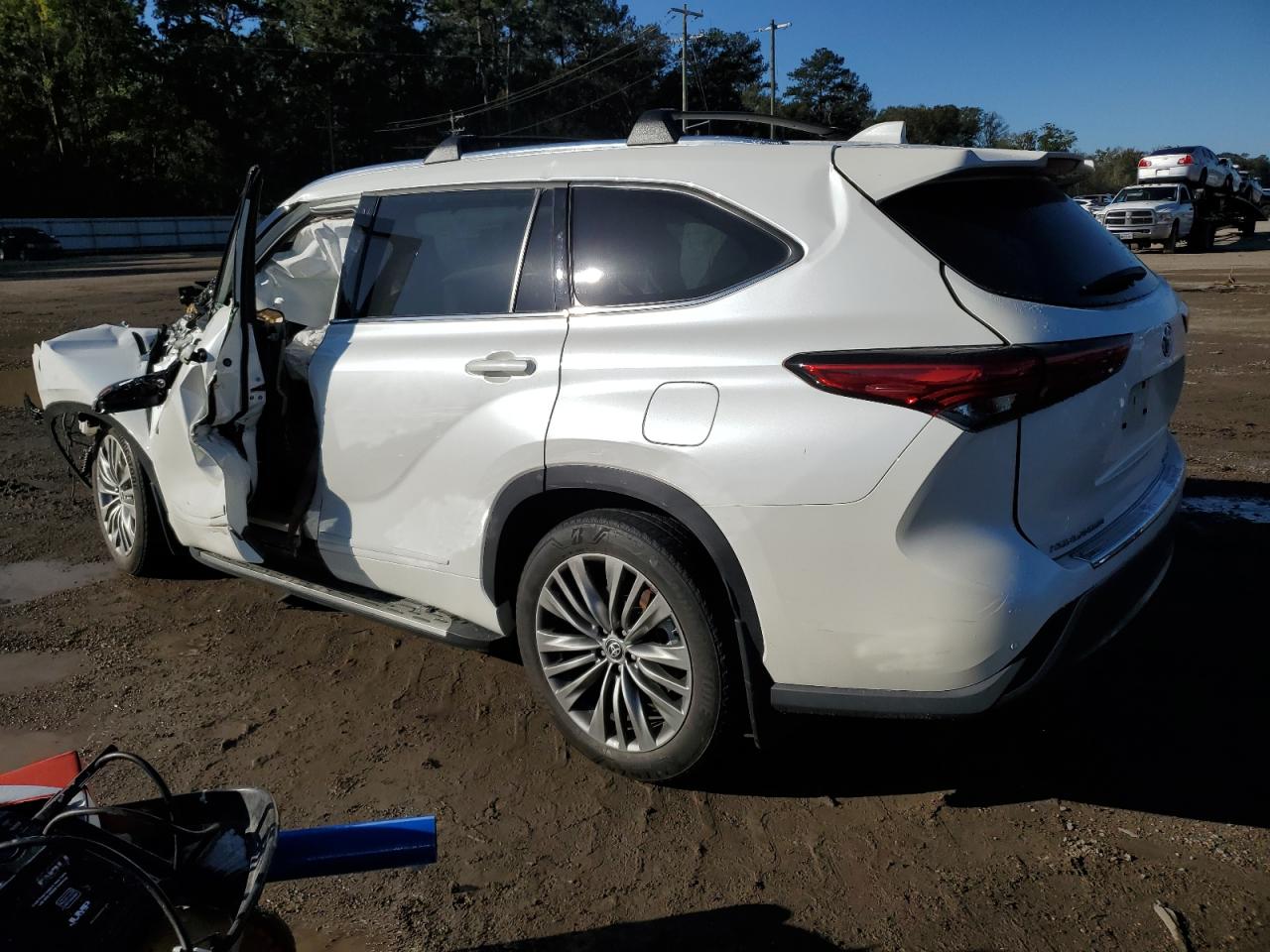 2021 Toyota Highlander Platinum VIN: 5TDFZRAH5MS077488 Lot: 81285984