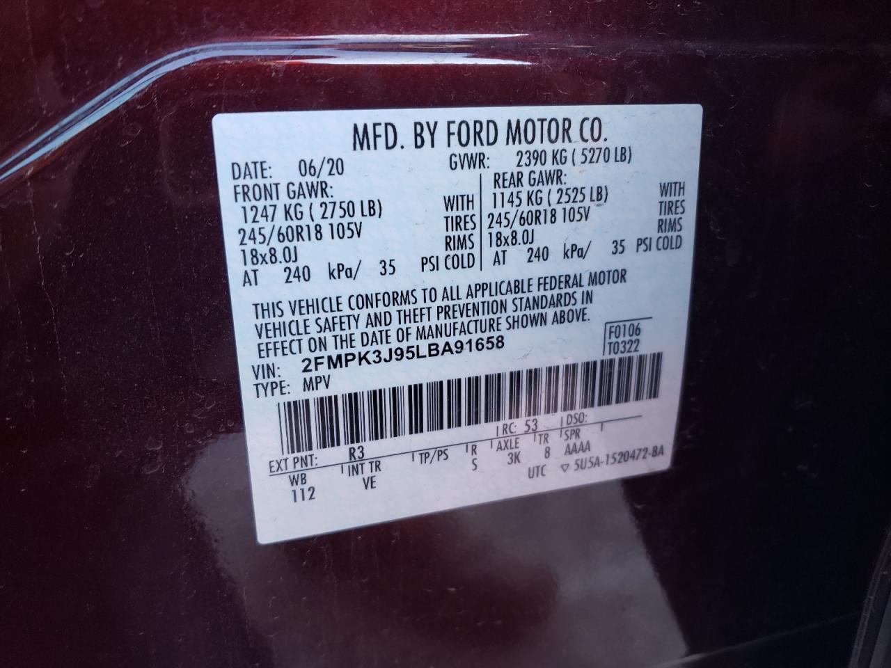2020 Ford Edge - Image 15