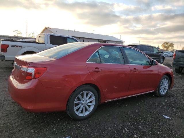  TOYOTA CAMRY 2014 Red