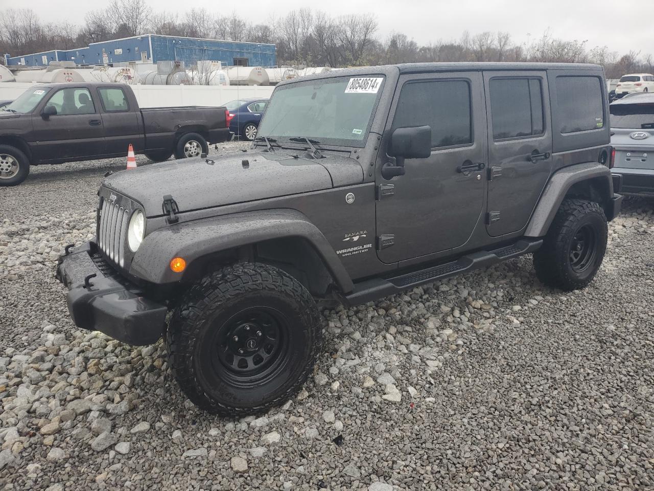 2017 Jeep Wrangler Unlimited Sahara VIN: 1C4BJWEG4HL547362 Lot: 80548614