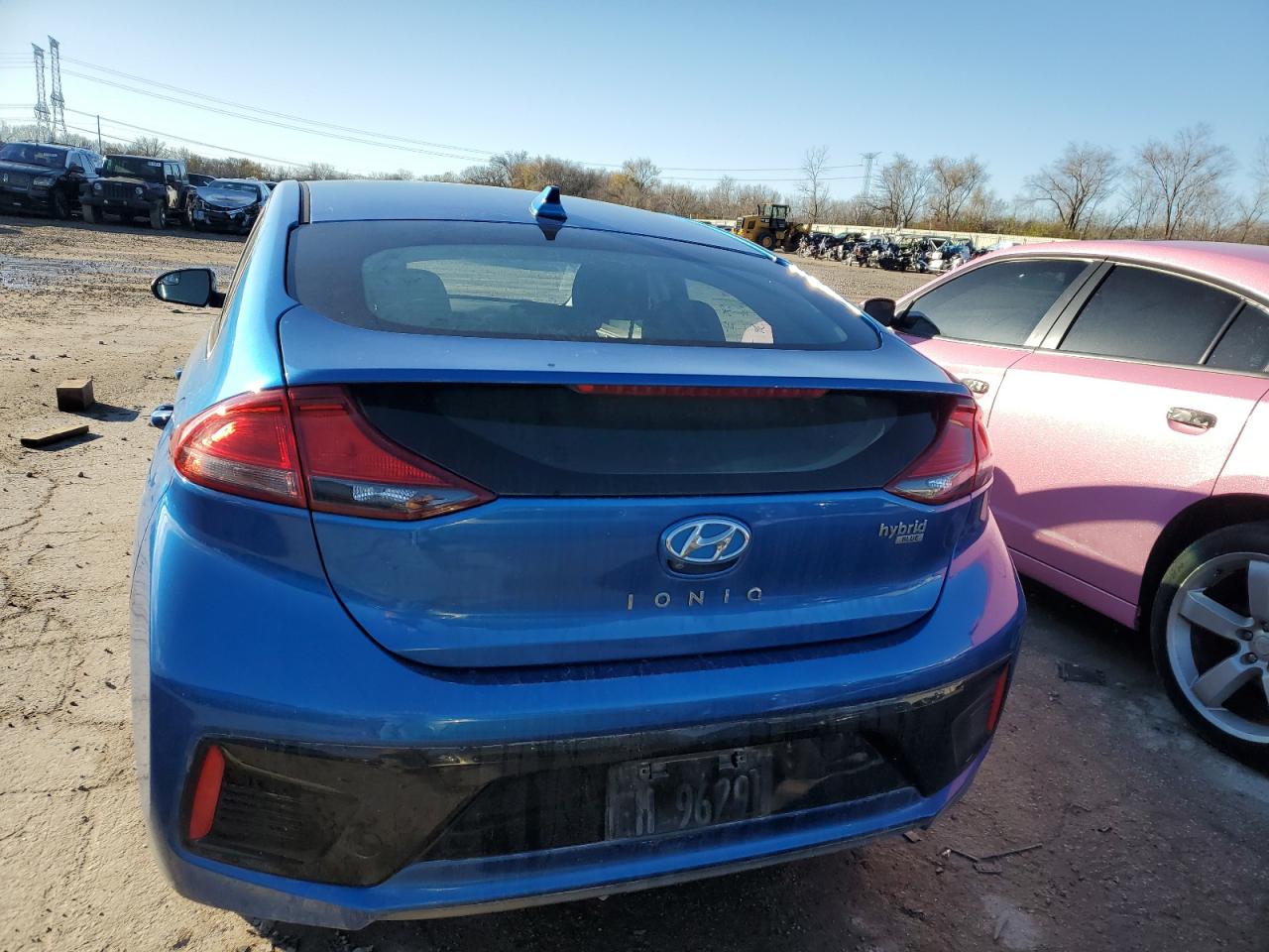 2018 Hyundai Ioniq Blue VIN: KMHC65LC1JU091557 Lot: 80891314