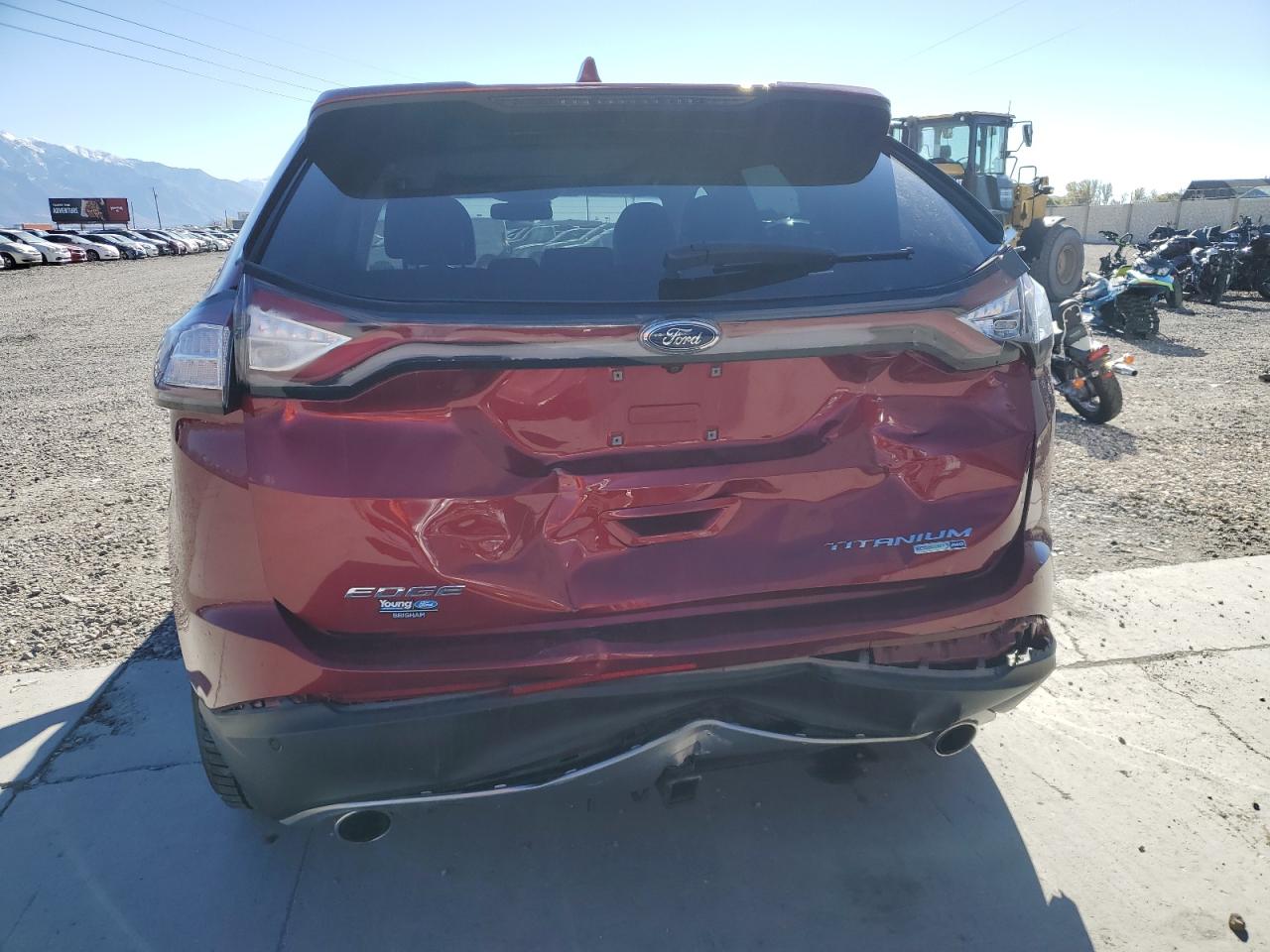 2018 Ford Edge Titanium VIN: 2FMPK4K9XJBB39642 Lot: 79362044