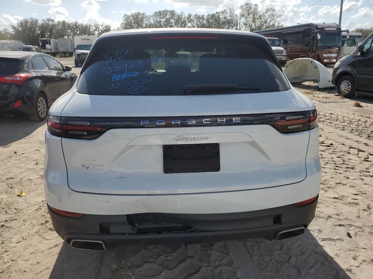 2021 Porsche Cayenne VIN: WP1AA2AY5MDA01014 Lot: 78844894