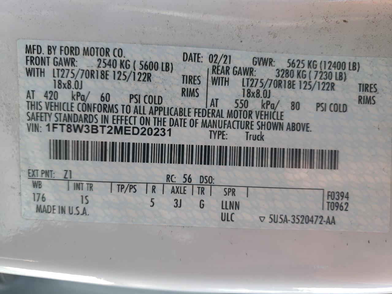2021 Ford F350 - Image 12