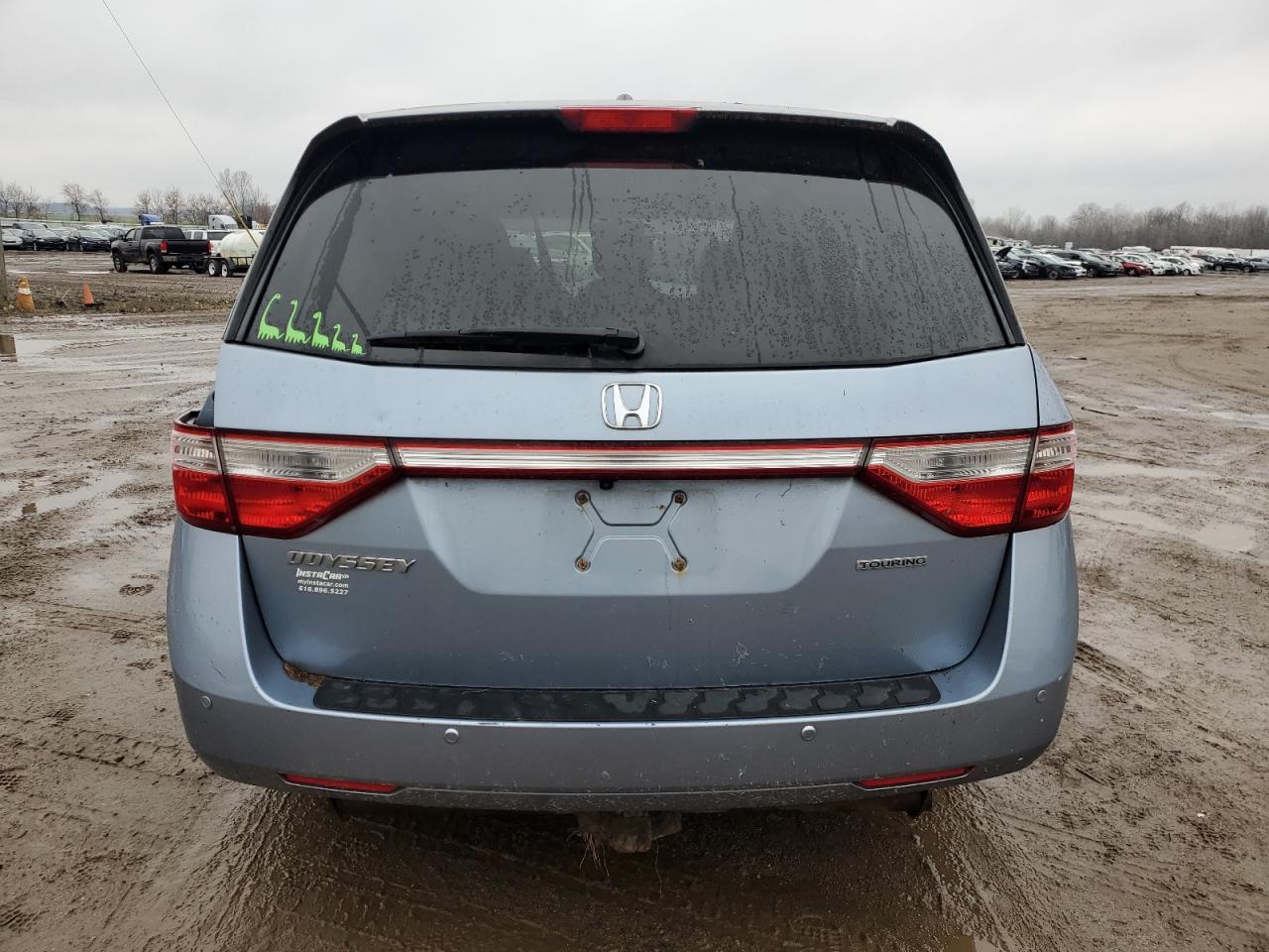 2011 Honda Odyssey Touring VIN: 5FNRL5H95BB020425 Lot: 81542424