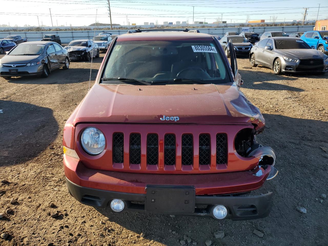 VIN 1C4NJPFA5ED721880 2014 JEEP PATRIOT no.5