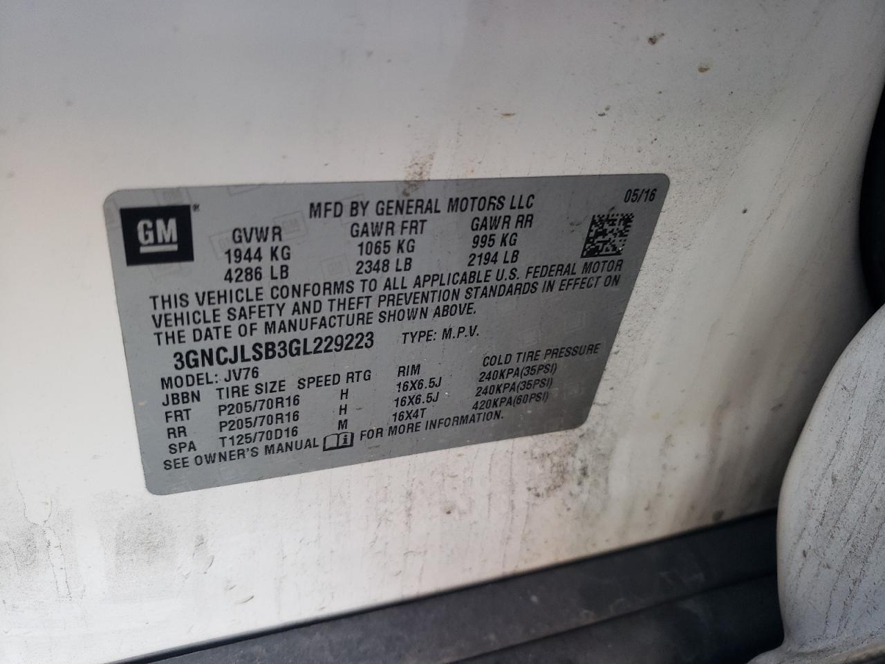 2016 Chevrolet Trax - Image 13