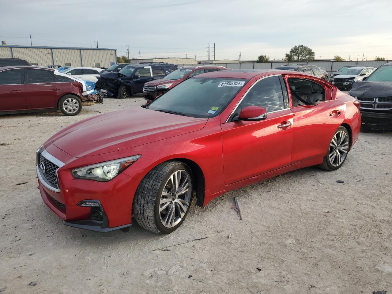 VIN JN1EV7CP9NM310708 2022 INFINITI Q50 no.1