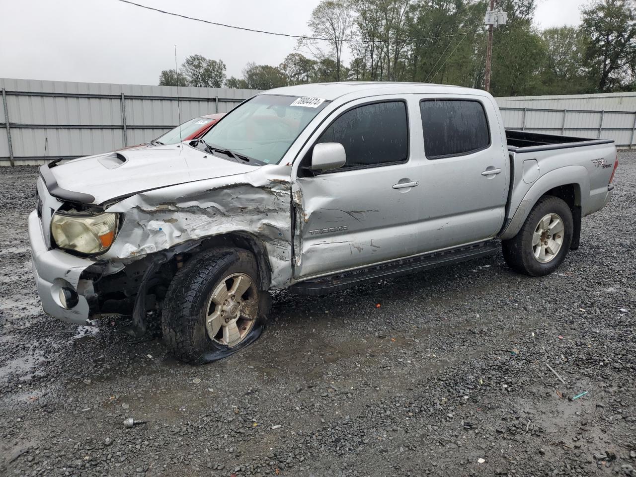 2007 Toyota Tacoma Double Cab VIN: 5TELU42N07Z402421 Lot: 78904474