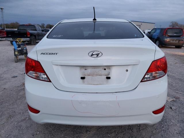  HYUNDAI ACCENT 2014 Білий