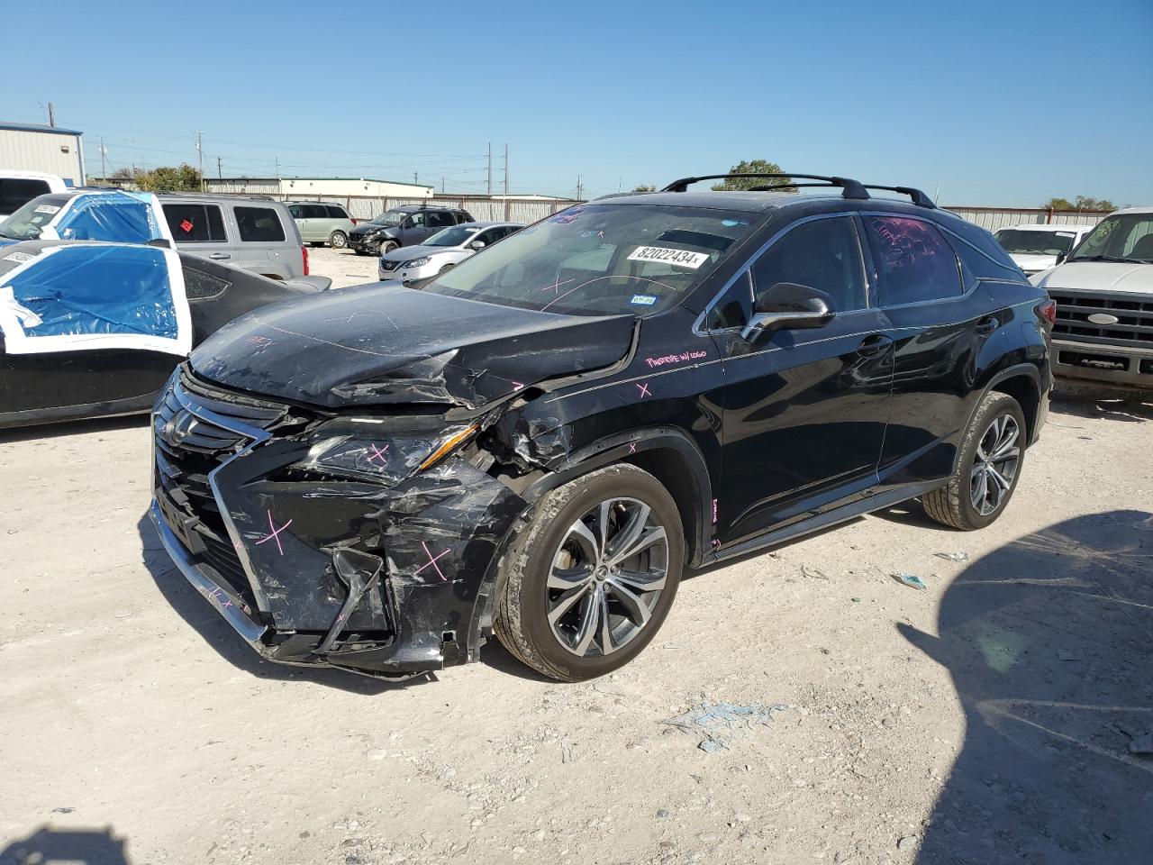 VIN 2T2ZZMCA2JC101360 2018 LEXUS RX350 no.1