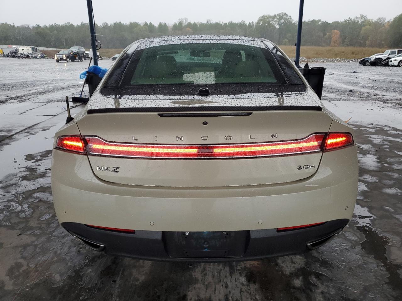 VIN 3LN6L2LUXER811237 2014 LINCOLN MKZ no.6