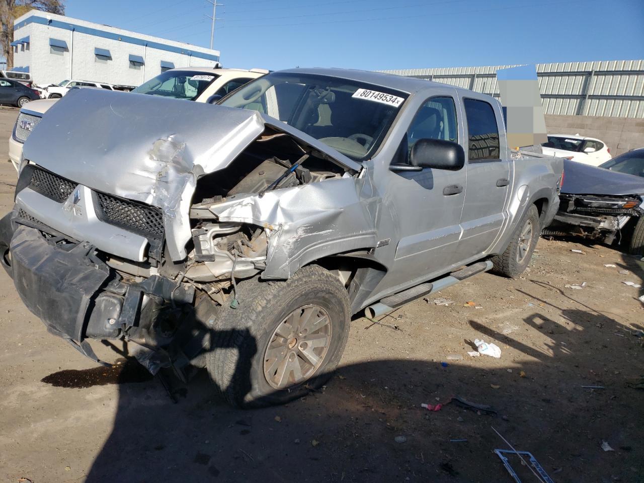 2006 Mitsubishi Raider Durocross VIN: 1Z7HT38N36S540861 Lot: 80149534