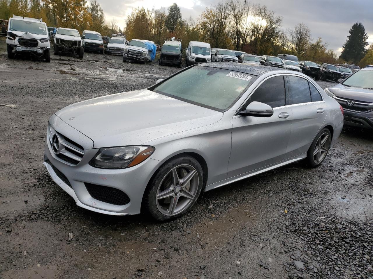 VIN 55SWF4KB2GU172474 2016 MERCEDES-BENZ C-CLASS no.1