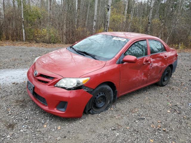 Sedans TOYOTA COROLLA 2012 Red